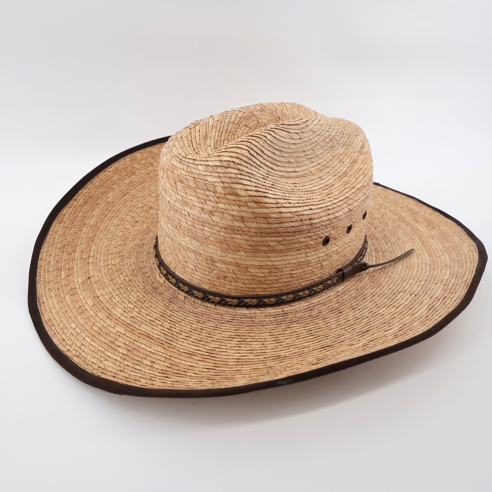 Paramount Outdoors‎ 10X Straw Cowboy Western ROdeo Hat Natural Tan Mens OSFM
